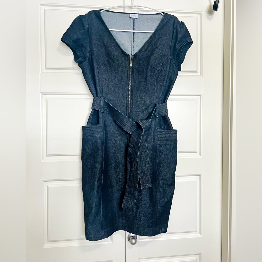 Suzy Shier Denim Dress